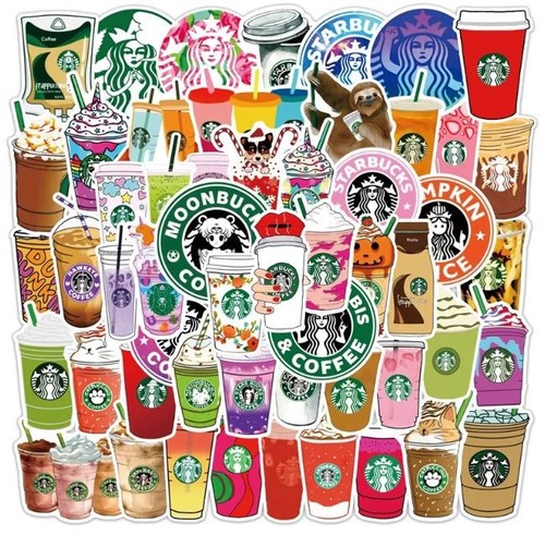 Tlg stickerset starbucks - 50,