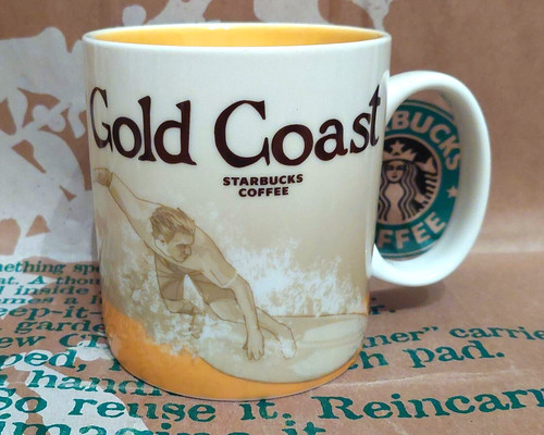 Starbucks coffee mug gold - mug,